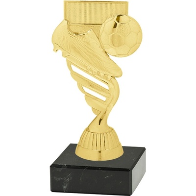Soška FOTBAL M/P405 Soška zlatá výška 15 cm