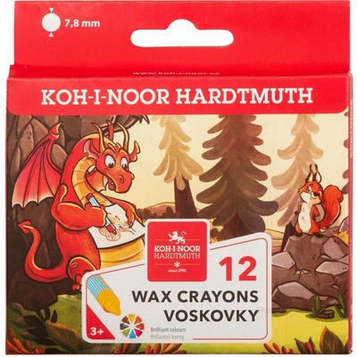 Koh-i-noor Voskové pastelky 8232 12ks