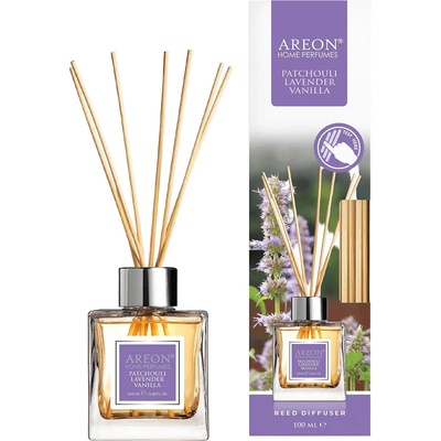 Areon Ароматни пръчици Areon Classic - Patchouli, Lavender, Vanilla, 100 ml (HPA05_G01)
