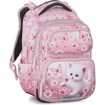 Bagmaster DOPI 26 A batoh kočička růžová