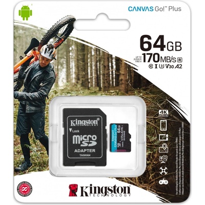 Kingston microSDXC 64GB SDCG3/64GB