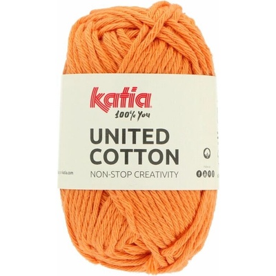 Katia United Cotton Mini ball 29 oranžová