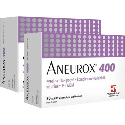 ANEUROX 400 PharmaSuisse 2 x 30 tablet
