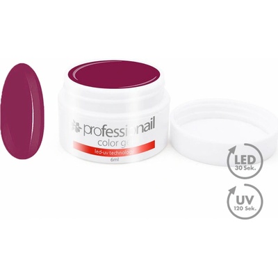 Professionail Farebný LED-UV gél Lolli pink 5 ml
