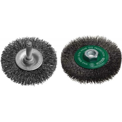 Stalco Drátěný kartáč kotoučový Ø115 mm, závit M14 1/42 - S-34648