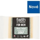 Faith For Men tuhé mýdlo Modrý cedr 100 g