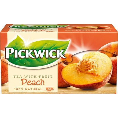 Pickwick Čaj černý broskev 20 x 1,5 g