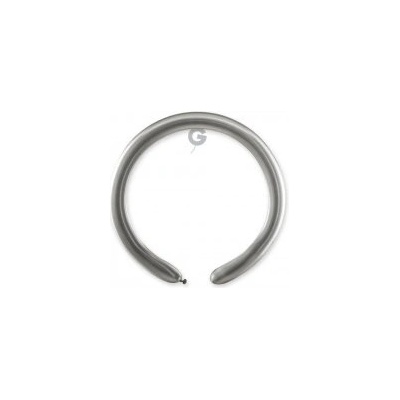 Gemar #089 Balónek modelovací stříbrný lesklý bal