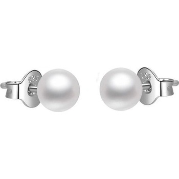 Nubis stříbrné náušnice s perličkami NB-3802