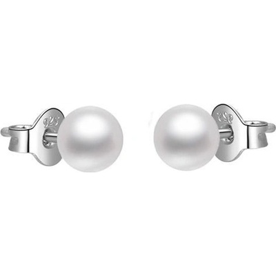 Nubis stříbrné náušnice s perličkami NB-3802