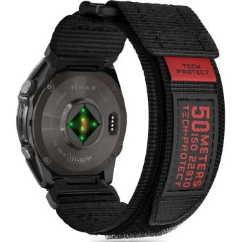 Tech-Protect scout pro garmin fenix 5 / 6 / 6 pro / 7 / 8 (47 mm) / e black (5906302377039)