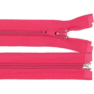Spirálový zip No 5 délka 50 cm bundový POL Varianta: 145 růžová malinová, Balení: 1 ks 12517/2604/243612
