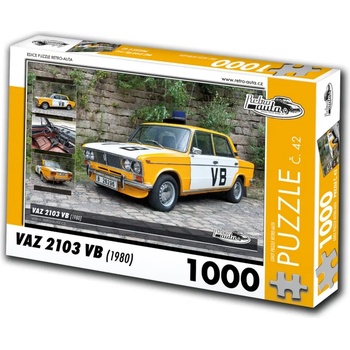 Image 1 of Retro cars - Puzzle VAZ 2103 VB (1980) - 1 000 piese