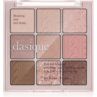 Dasique Eye Shadow Pallete палитра сенки за очи цвят 16 Violet Knit 7 гр