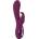 Sweet Smile G-spot Rabbit Vibrator 3 Motors Purple