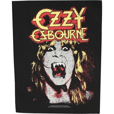nášivka veľká OZZY OSBOURNE - FANGS - RAZAMATAZ - BP1341