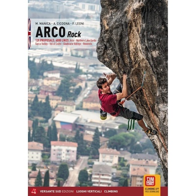 Versante Sud Lezecký průvodce Arco Rock 2026- anglická verze