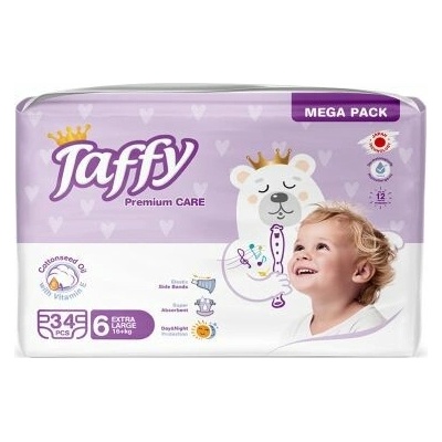 Taffy Prémiová starostlivosť 6 EXTRA VEĽKÉ 16+kg 34ks