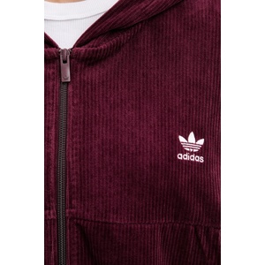 Adidas суичър с цип и качулка дамски от джинс (KE1119)