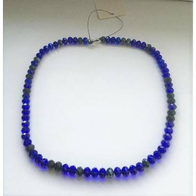 Fashion Jewelry sklo modré 1-gh033