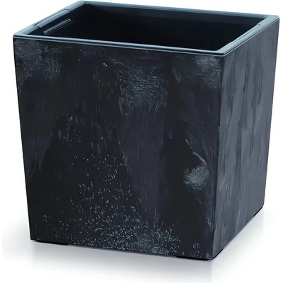 Prosperplast Květináč URBI SQUARE LOW EFFECT 30 cm antracit
