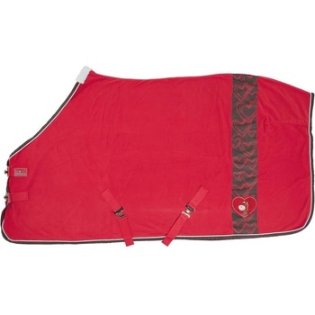 ESKADRON Odpocovací deka Fleece Bicolor Nici zima červená