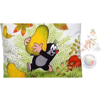 Moravská ústředna polštář Krtek jaro 30x30