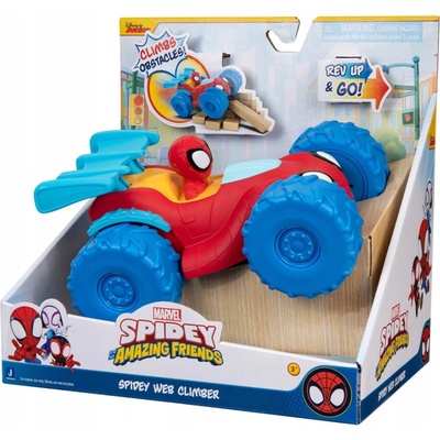 MARVEL SPIDEY Web Climber vozidlo s figúrkou