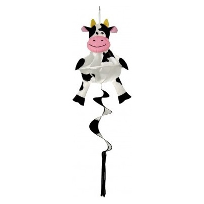 RHOMBUS Větrníky Windgame Cow 100 x 35cm