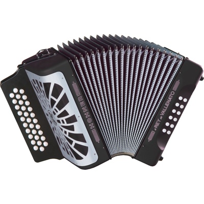 Hohner El Rey del Vallenato ADG Бутонени акордеон Black (A49021)