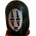 CONDOMERIE Презервативи condomerie - handpainted novelty condoms mask ghost black