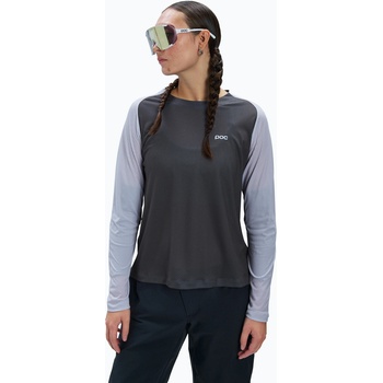 POC Дамска блуза с дълъг ръкав за колоездене POC Motion Air granite grey