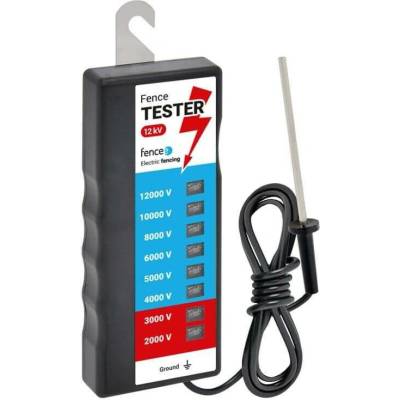 VNT electronics s.r.o. Zkoušečka se zemněním pro elektrický ohradník 12 kV