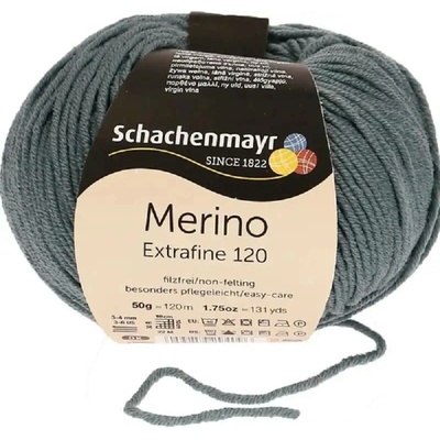 Schachenmayr Merino extrafine 120 Šedozelená 162