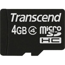 Transcend microSDHC 4GB class 4 TS4GUSDC4
