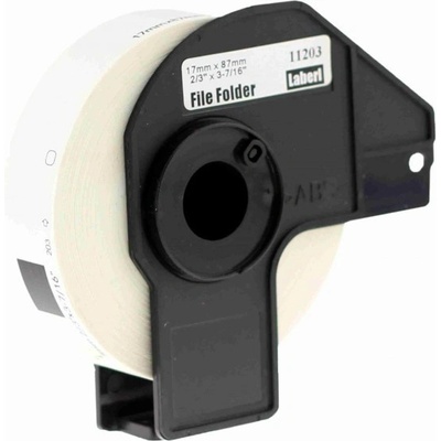 Alternativní etikety Brother DK-11203, 17mm x 87mm, 300 ks štítků – Hledejceny.cz