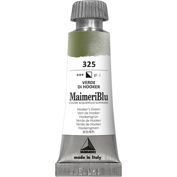 Maimeri Blu Акварелна боя Hooker'S Green 325 12 ml 1 бр (M1609325)