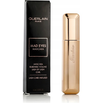 Guerlain Mad Eyes Buildable Volume Mascara vodeodolná riasenka pre objem a zahustenie rias 01 Mad Black 8,5 ml