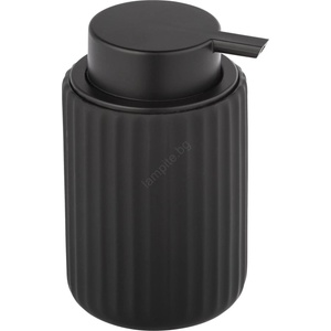 WENKO 24804100 - Дозатор за течен сапун BELLUNO 8x13, 5 cm черен (WE0012)