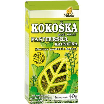 Milota čaj Kokoška pastuší tobolka nať 40 g