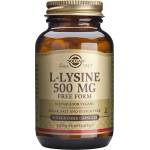 Solgar Хранителна добавка L-лизин , Solgar L-Lysine 500mg - 50veg. caps