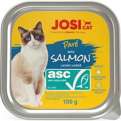 JosiCat Paté ASC Salmon 100 g