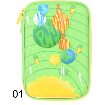 Несесер празен 1 цип 3d космос 150628