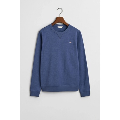 Gant Shield Cotton Slub C-neck Dusty Navy