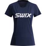 Swix Дамска тениска Swix Women's Relay Tee Running shirt - Dark Navy (916-6649-0212)
