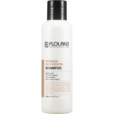 Floland Premium Silk Keratin Шампоан с копринен кератин, 150 ml