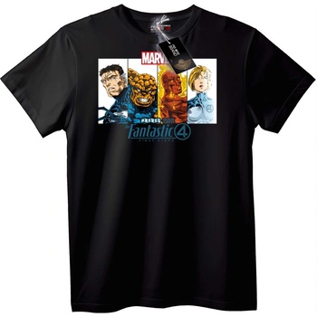 NOONEBRAND Тениска Marvel Фантастичната Четворка - S, White