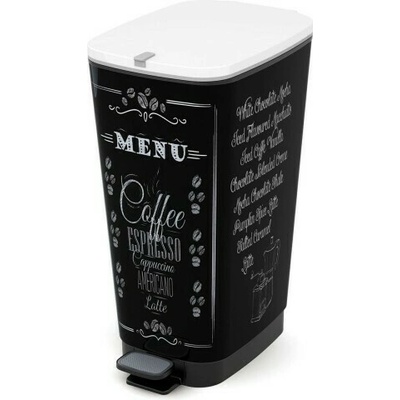 Kis Koš na odpad Chic Bin L Coffee Menu, 60 l