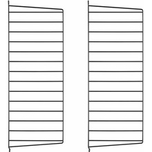 String Nástenný panel String Wall 75 x 30, 2 ks, black