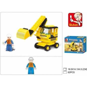 Sluban B0176 Town Bagr 62 ks